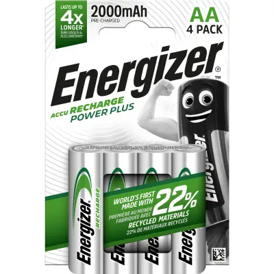 Energizer AA rechargeable 2000mah 4pcs