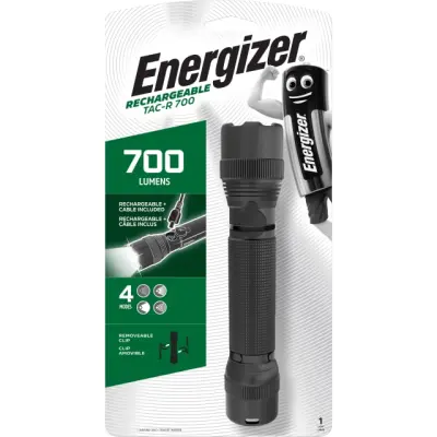 Energizer - Torche Tactique Rechargeable en aluminium Energizer 700 lumens - 430271