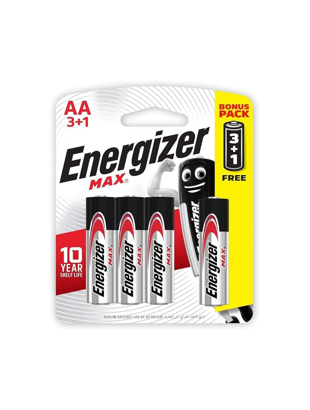 Energizer pack de 4pcs AA/R06 ALKALINE