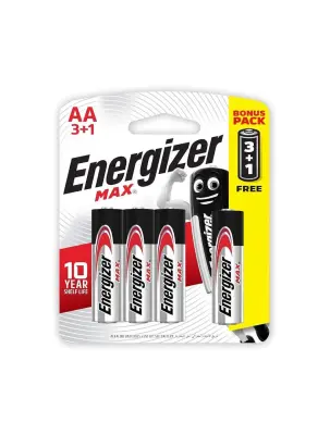 Energizer pack de 4pcs AA/R06 ALKALINE