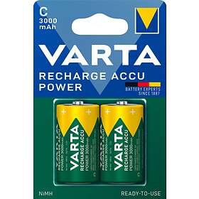 PILES RECHARGEABLES VARTA Accu Power R14/C